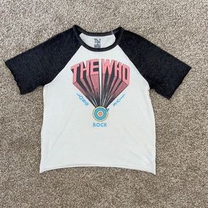 the who graphic tee